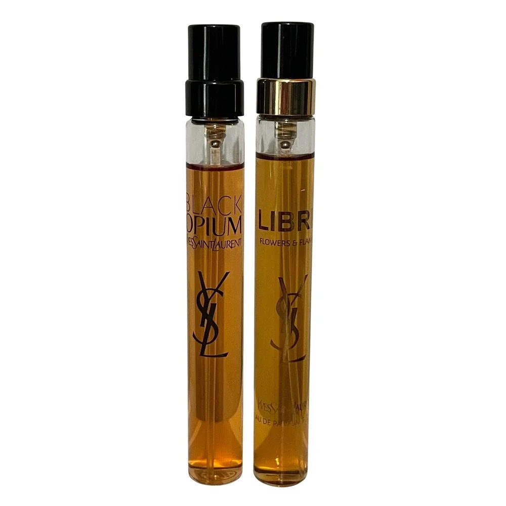 YSL Yves Saint Laurent EDP Black Opium EDP Libre Flowers & Flames Travel Sprays